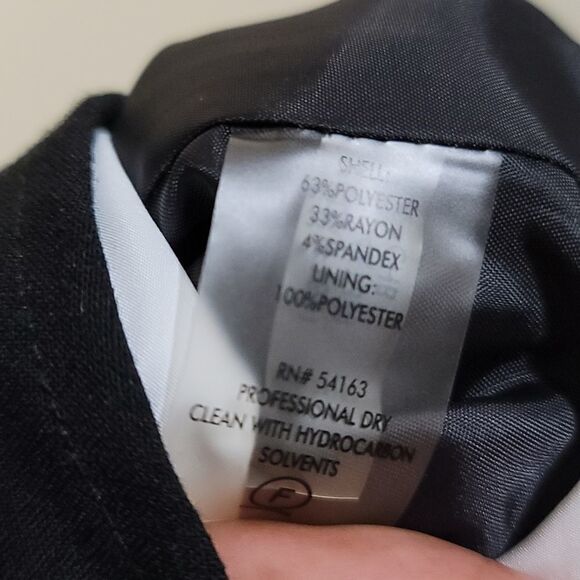 Calvin Klein Gray ColorBlock Dress Sz 4 - Picture 8 of 8